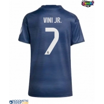 Ženski Nogometni dresi Real Madrid Vinicius Junior #7 Gostujoči 2025-26 Kratek Rokav